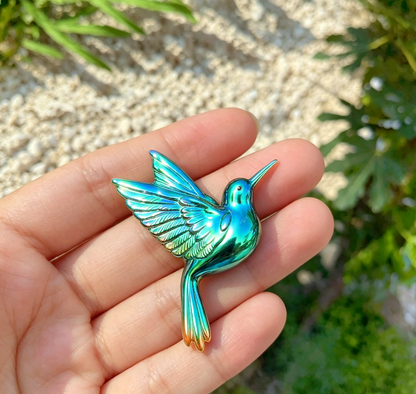 Handmade Mini Hummingbird Earring & Necklace Pendant Resin Mold