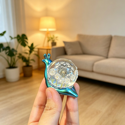 Handmade Mini Daisy Raindrop Snail Ball Ornament Resin Mold