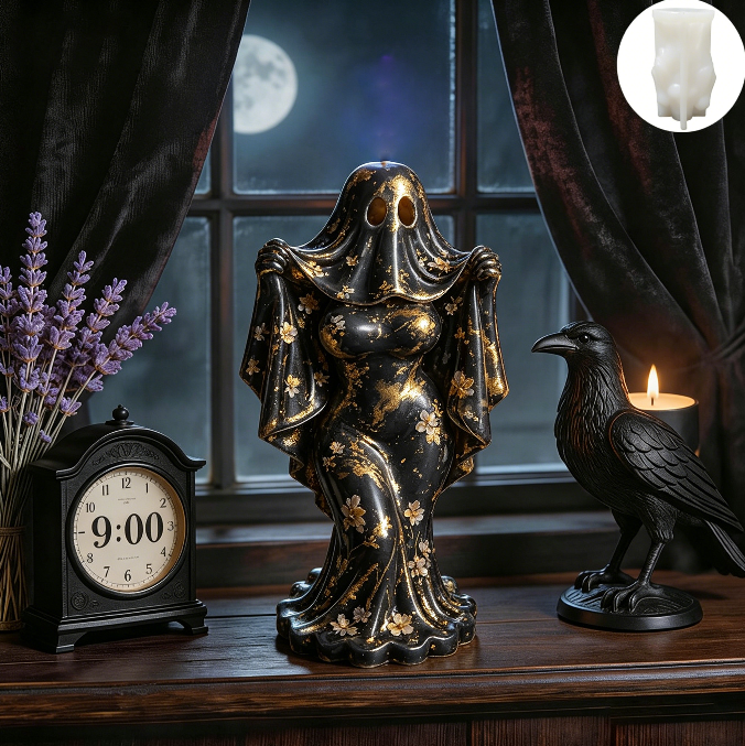 Gothic Ghost Bride Figurine Resin Mold
