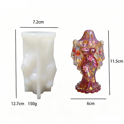 Gothic Ghost Bride Figurine Resin Mold