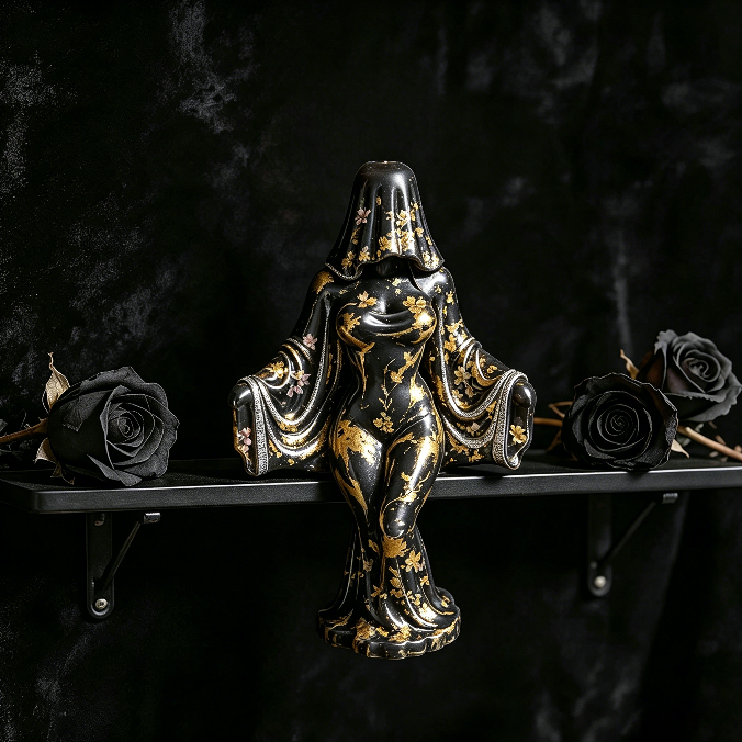 Gothic Ghost Bride Figurine Resin Mold