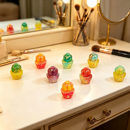 8-in-1 Cute Mini Cactus Resin Mold DIY Kawaii Figurines, Jewelry Charms & Mini Decor Craft Mold