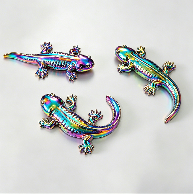 Cute Axolotl Figurine Resin Mold