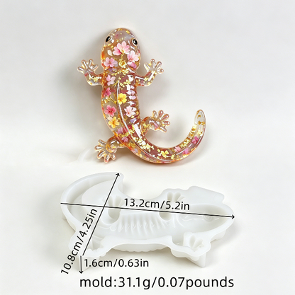 Cute Axolotl Figurine Resin Mold