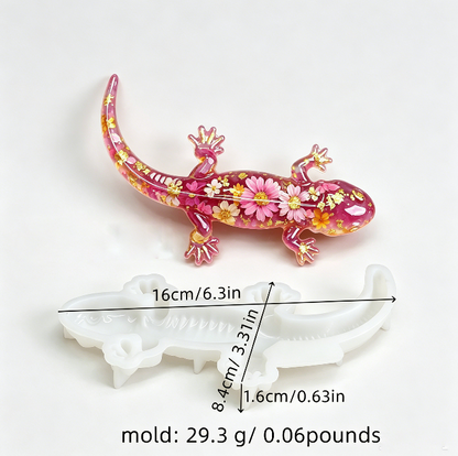 Cute Axolotl Figurine Resin Mold