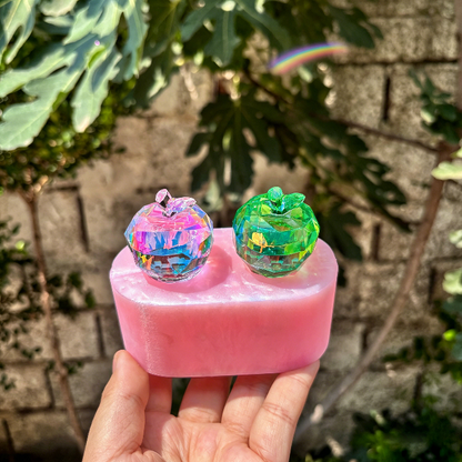 Handmade Crystal Apple Resin Mold