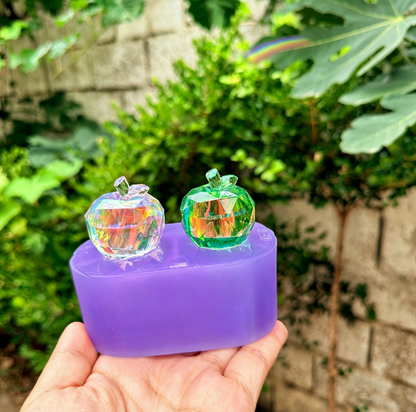 Handmade Crystal Apple Resin Mold