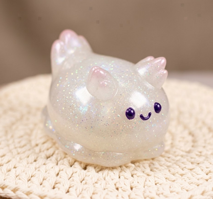 Handmade Large Cute Sea Slug Figurine Resin Mold