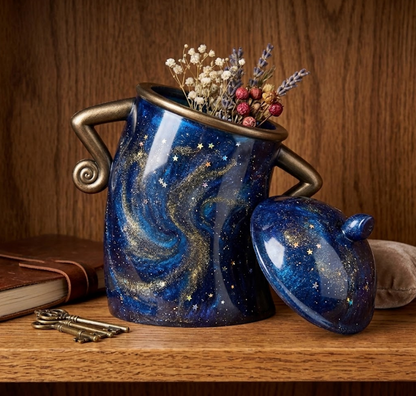 Handmade Attitude Storage Jar Resin Mold