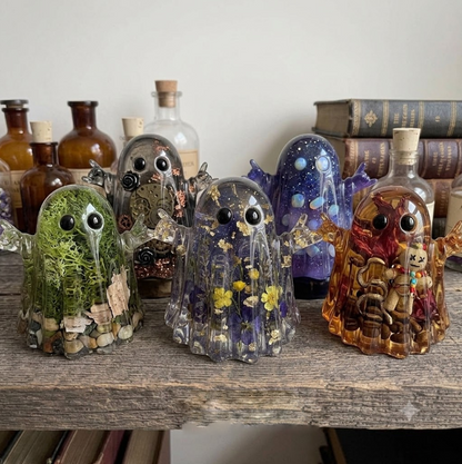Rock Hand Ghost Figurine Resin Mold