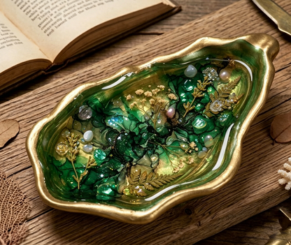 Oyster Shell Trinket Dish Resin Mold