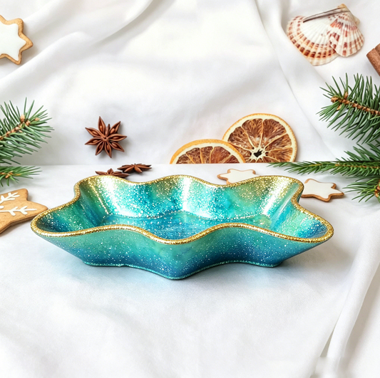 Large Wavy Tray Resin Mold