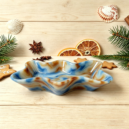 Large Wavy Tray Resin Mold