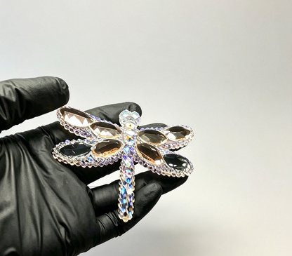 [VIP EXCLUSIVE]Handmade Diamond Dragonfly Figurine Resin Mold
