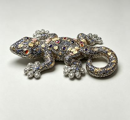 [VIP EXCLUSIVE] Handmade Diamond Lizard Figurine Resin Mold