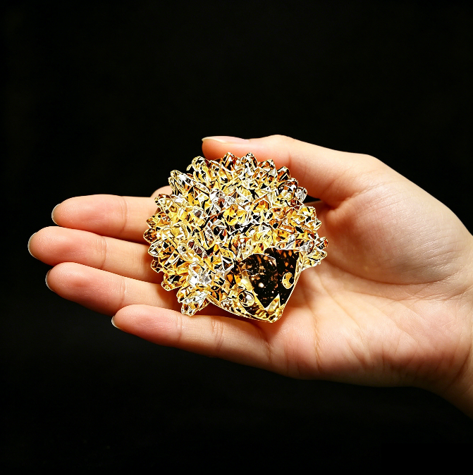 Handmade Diamond Hedgehog Figurine Resin Mold【Not for beginners】