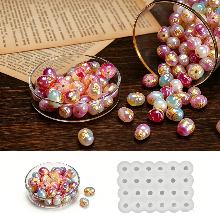 Imitation Pearl Jewelry Decorative Resin Mold