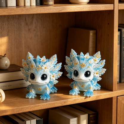Cute Axolotl Figurine Resin Mold