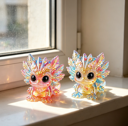 Cute Axolotl Figurine Resin Mold