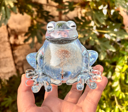 Handmade Chubby Frog Figurine Resin Mold
