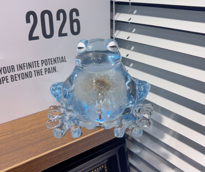 Handmade Chubby Frog Figurine Resin Mold