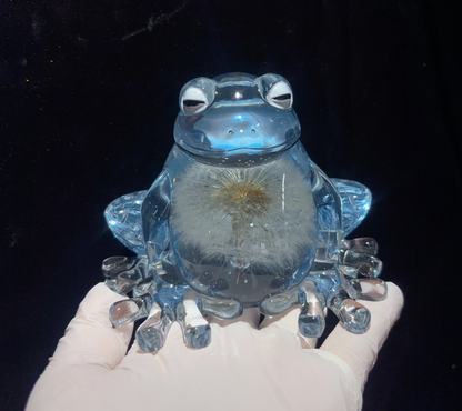 Handmade Chubby Frog Figurine Resin Mold