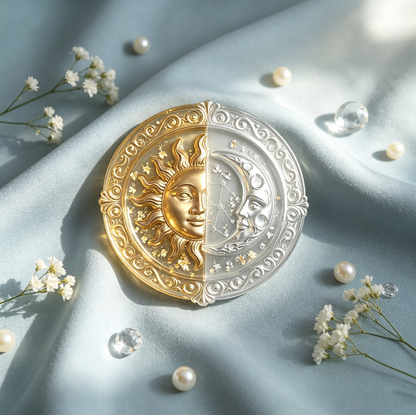 Sun & Moon Dish Storage Resin Mold