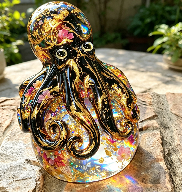 [VIP EXCLUSIVE] Handmade Octopus Ball Figurine Resin Mold