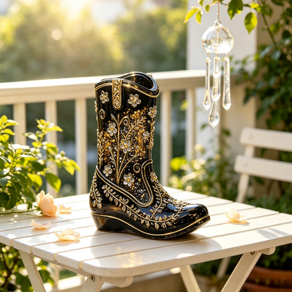 [VIP EXCLUSIVE] Handmade Boot Vase Resin Mold