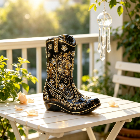 [VIP EXCLUSIVE] Handmade Boot Vase Resin Mold
