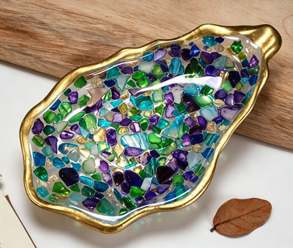 Oyster Shell Trinket Dish Resin Mold