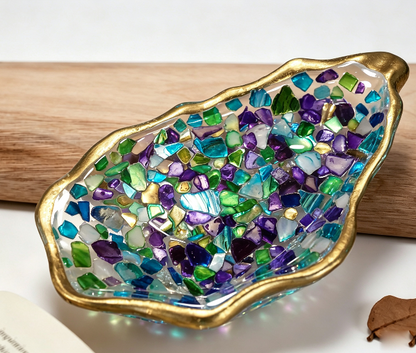 Oyster Shell Trinket Dish Resin Mold