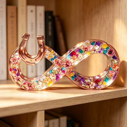 Horseshoe Infinity Figurine Resin Mold