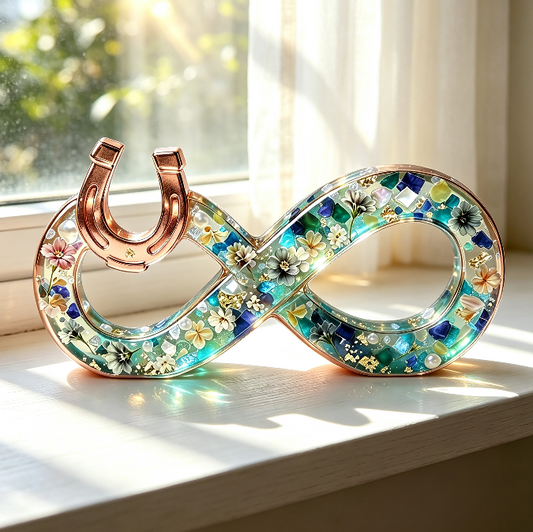 Horseshoe Infinity Figurine Resin Mold