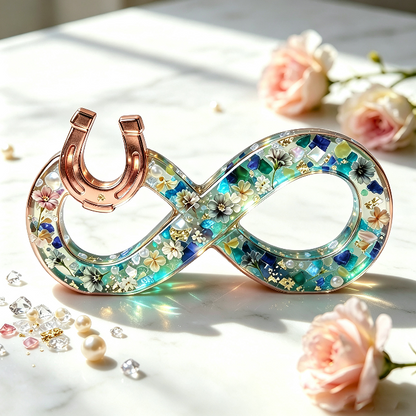Horseshoe Infinity Figurine Resin Mold