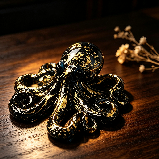 Octopus Figurine Resin Mold