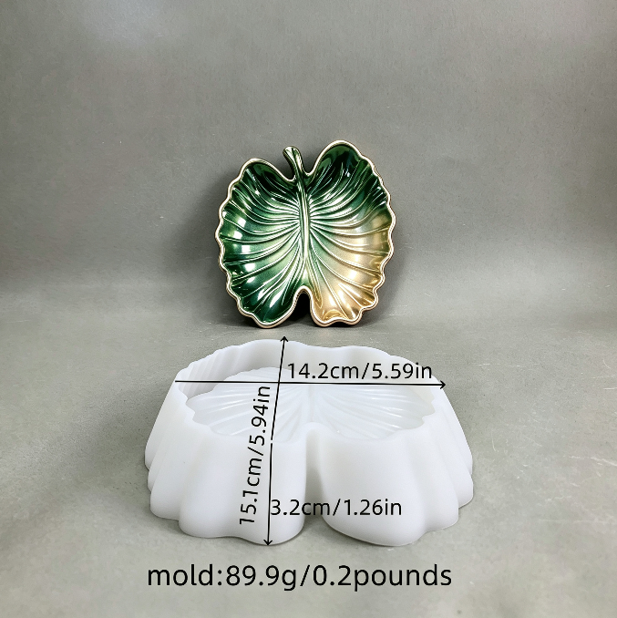 Leaf Vein Storage Tray Resin Mold