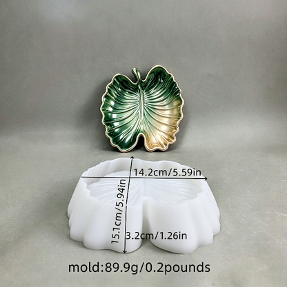 Leaf Vein Storage Tray Resin Mold