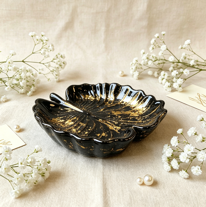 Leaf Vein Storage Tray Resin Mold