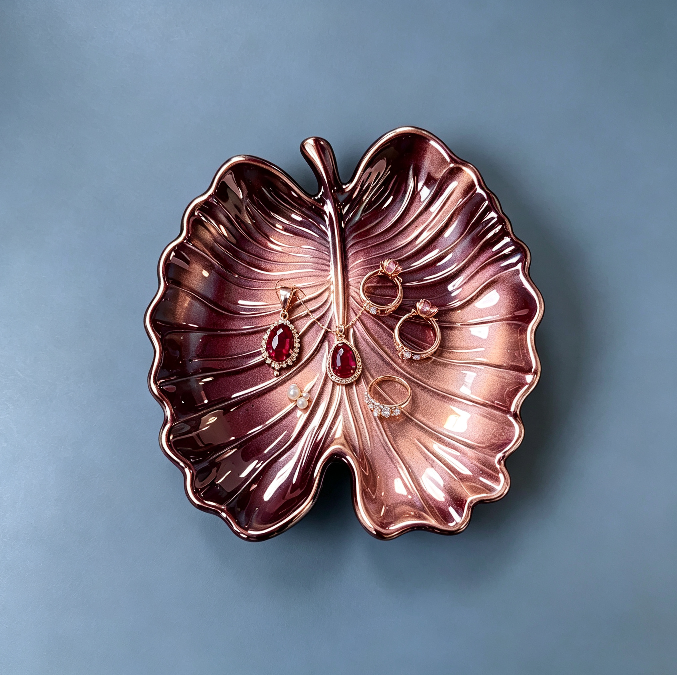 Leaf Vein Storage Tray Resin Mold