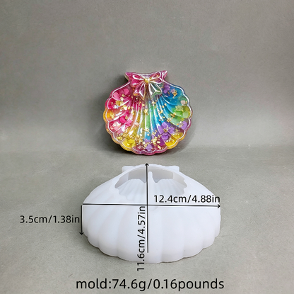 Bow Shell Storage Tray Resin Mold