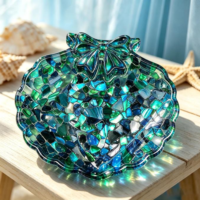 Bow Shell Storage Tray Resin Mold