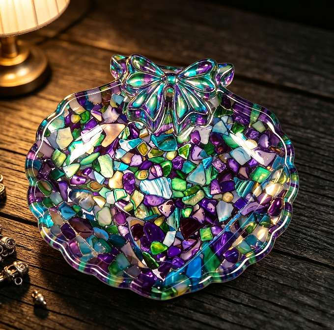 Bow Shell Storage Tray Resin Mold