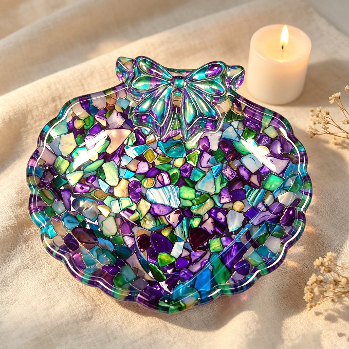 Bow Shell Storage Tray Resin Mold