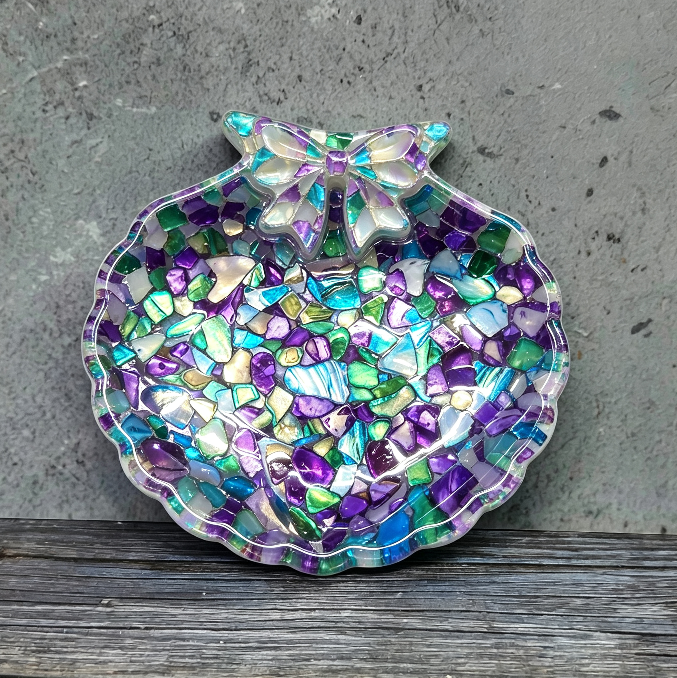 Bow Shell Storage Tray Resin Mold
