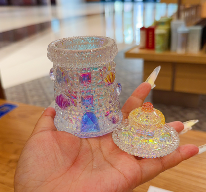 Handmade Diamond Lighthouse Storage Jar Resin Mold DIY Crystal Jar, Jewelry Box & Ocean-Themed Home Decor