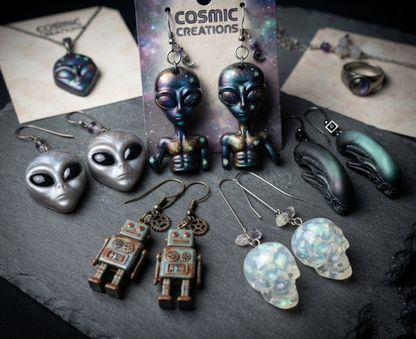 [VIP EXCLUSIVE] Handmade Alien Earring & Jewelry Decoration Resin Mold