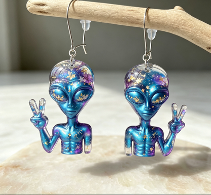 [VIP EXCLUSIVE] Handmade Alien Earring & Jewelry Decoration Resin Mold