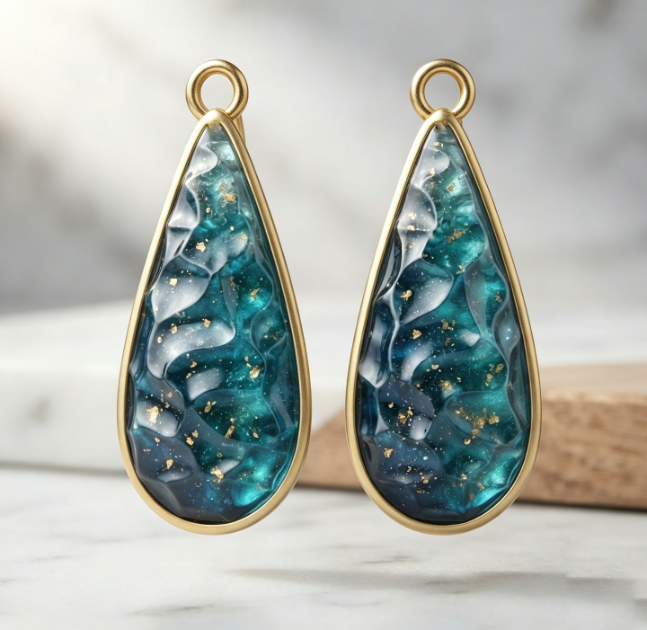 [VIP EXCLUSIVE] Handmade Water Ripple Earring & Jewelry Decoration Resin Mold