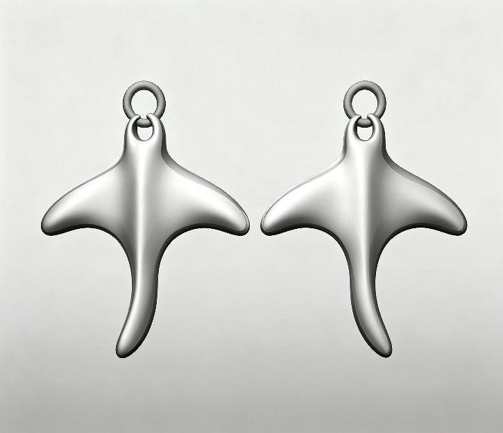 [VIP EXCLUSIVE] Handmade Cute Stingray Earrings Jewelry Resin Mold